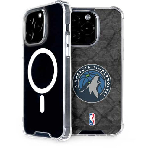 NBA Minnesota Timberwolves Dark Rust iPhone Cases